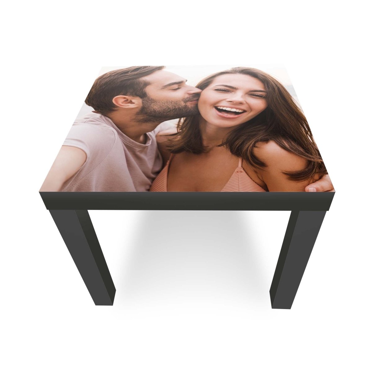 Side table with your own photo