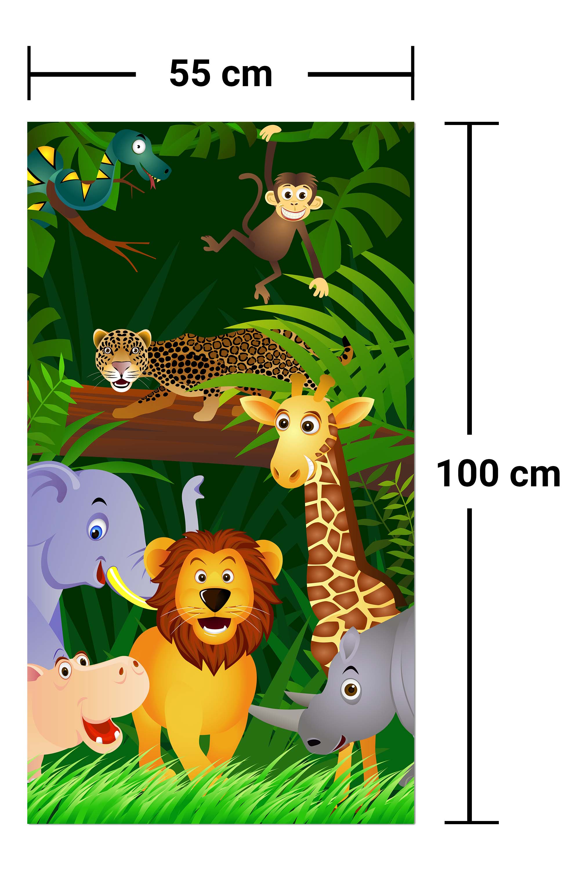 Garderobe Dschungeltiere M0002 entdecken - Bild 7