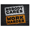 Wandbild Acrylglas Motivation, Work harder, Mauer M0009