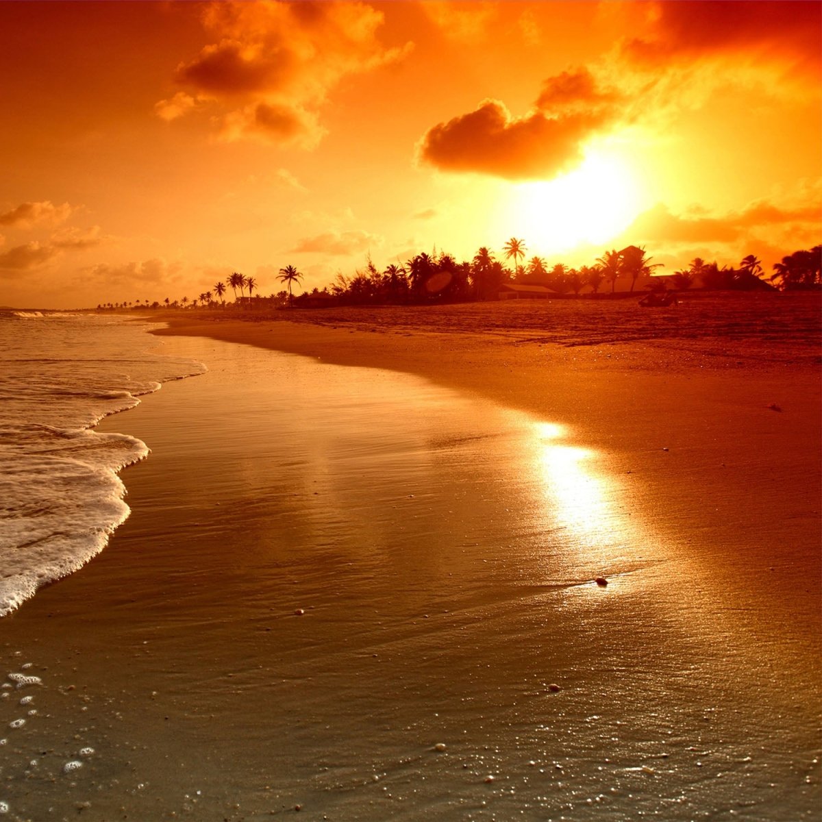 Beistelltisch Strand Sonnenuntergang M0010 entdecken - Bild 2