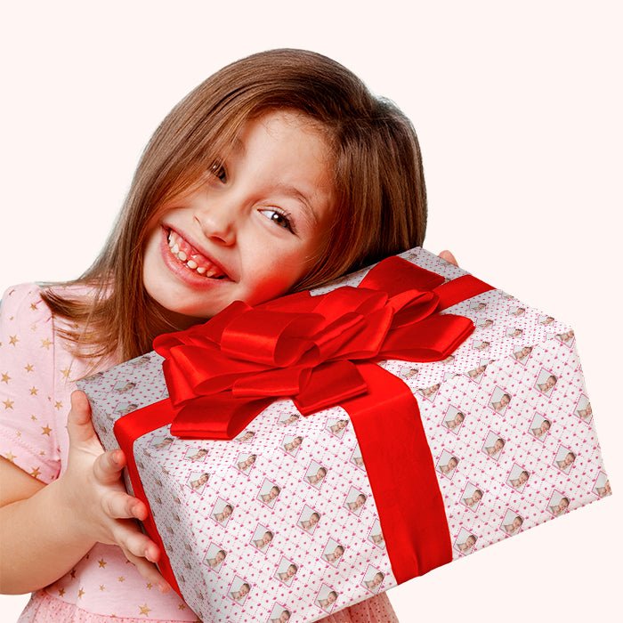 Geschenkpapier personalisiert Geschenkpapier Krone Mädchen - Bild 2