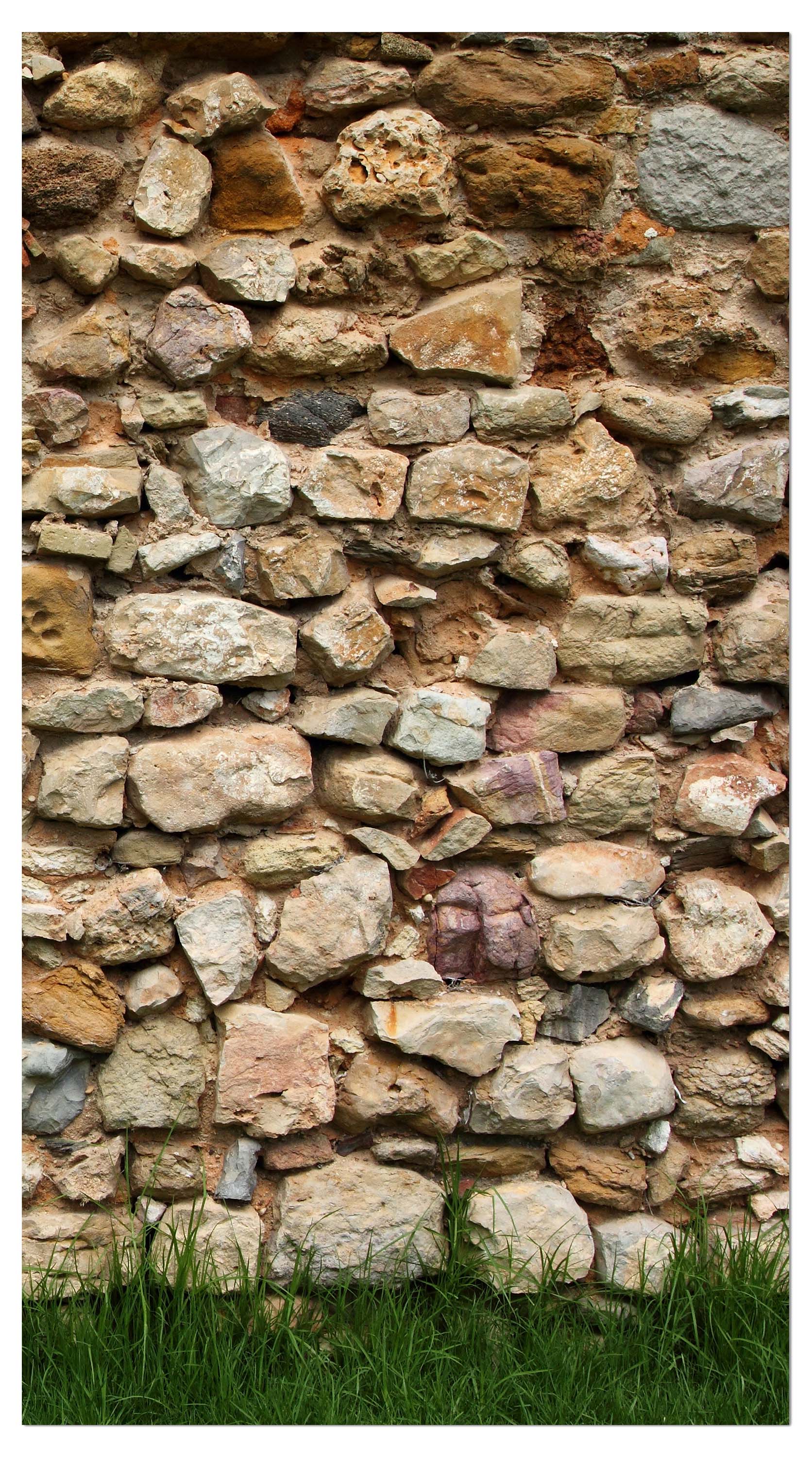 Garderobe Steinmauer mit Gras M0015 entdecken - Bild 4