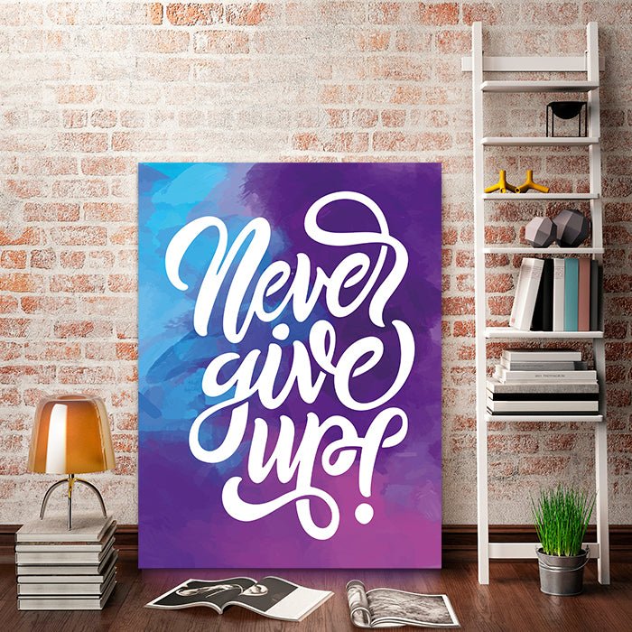 Acrylbild Acrylbild Motivation, Hochformat, Spruch M0020 M0020 - Bild 2