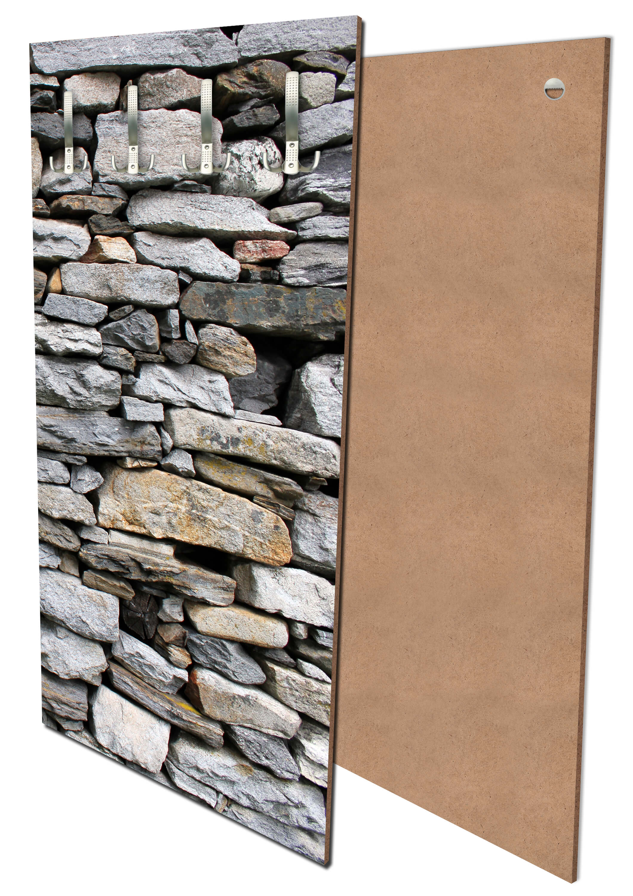 Garderobe Steinmauer Grau M0022 entdecken - Bild 1