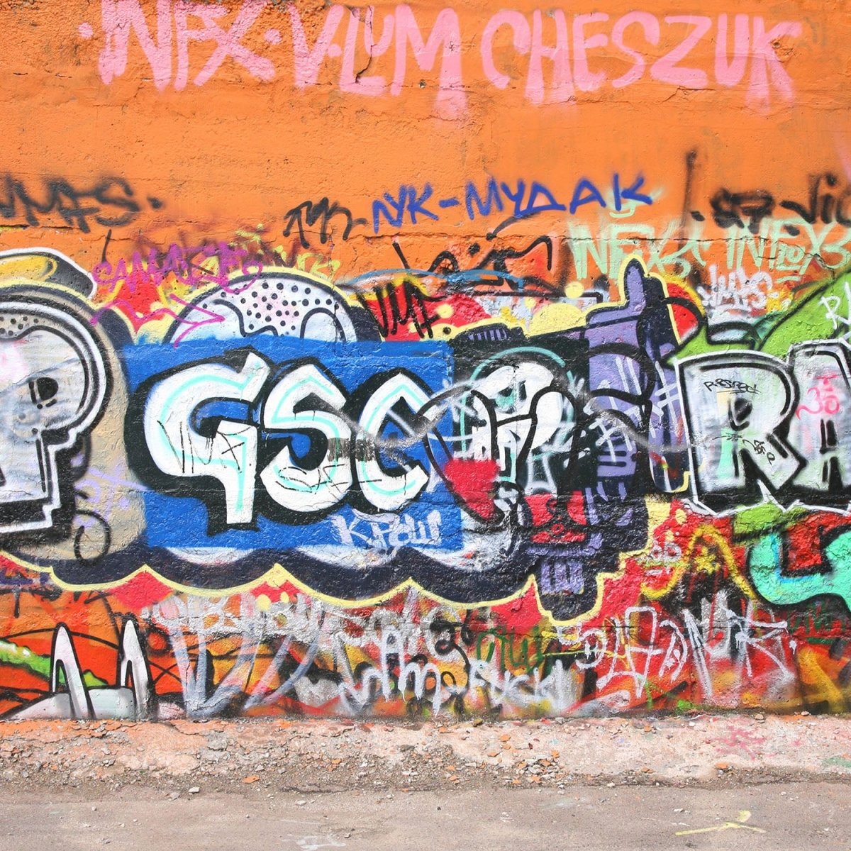 Beistelltisch Graffiti 1 M0025 entdecken - Bild 2