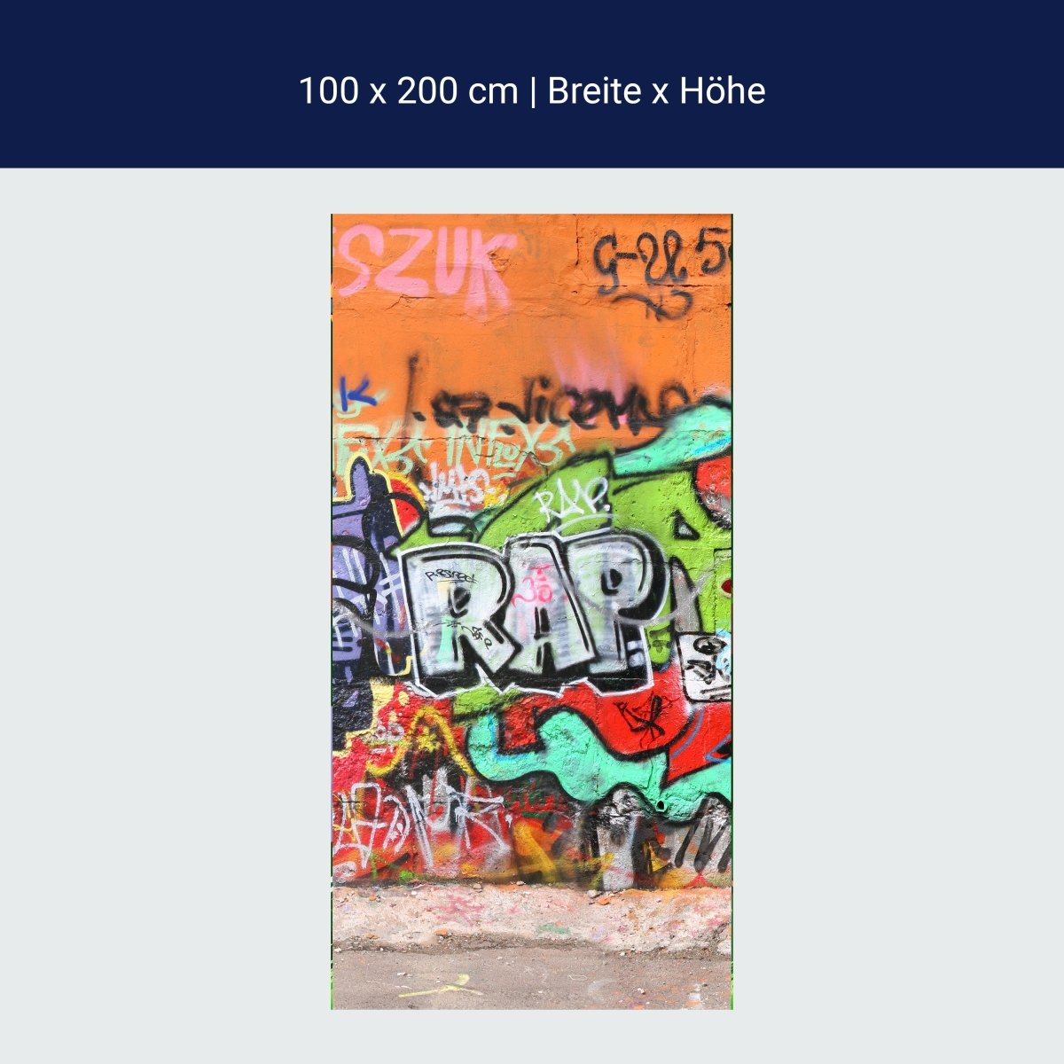 Türtapete Graffiti 1 M0025