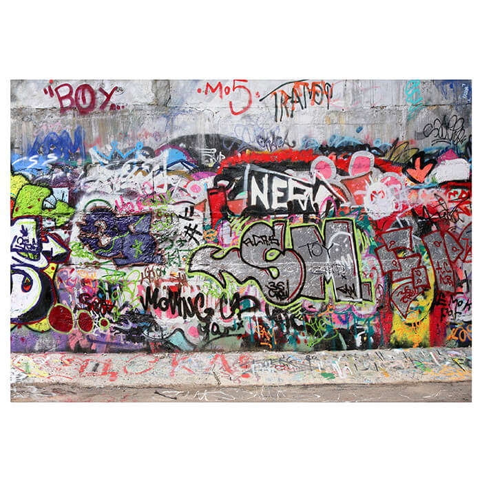Fototapete Abstrakt Graffiti 3 M0027 - Bild 2