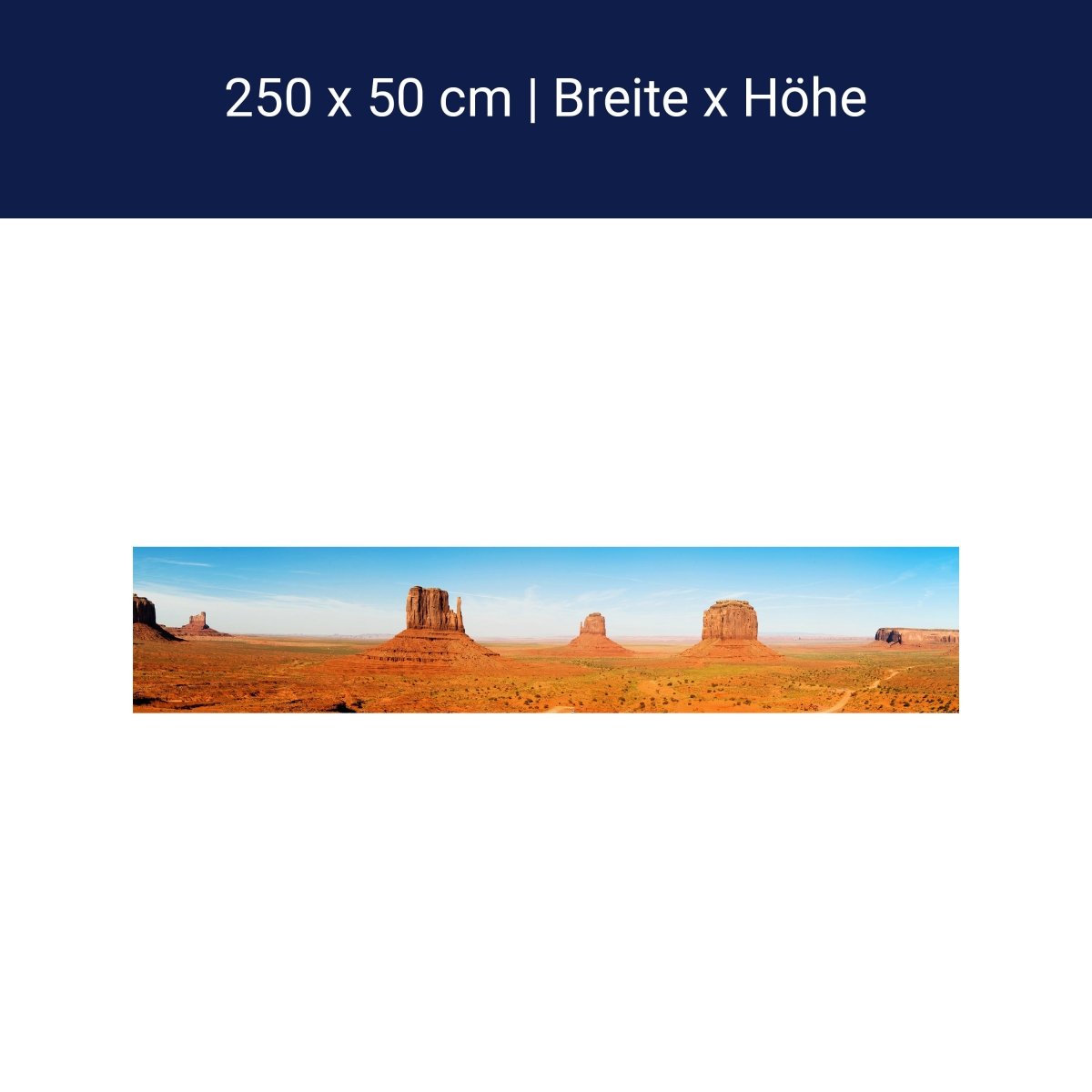 Panorama-Fototapete Monument Valley M0028