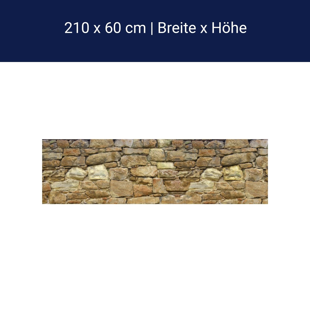 Küchenrückwand Natursteinmauer M0032