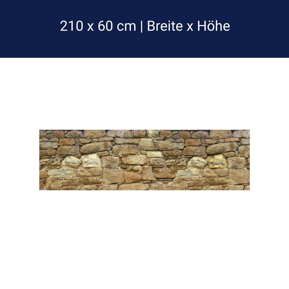 Küchenrückwand Natursteinmauer M0032