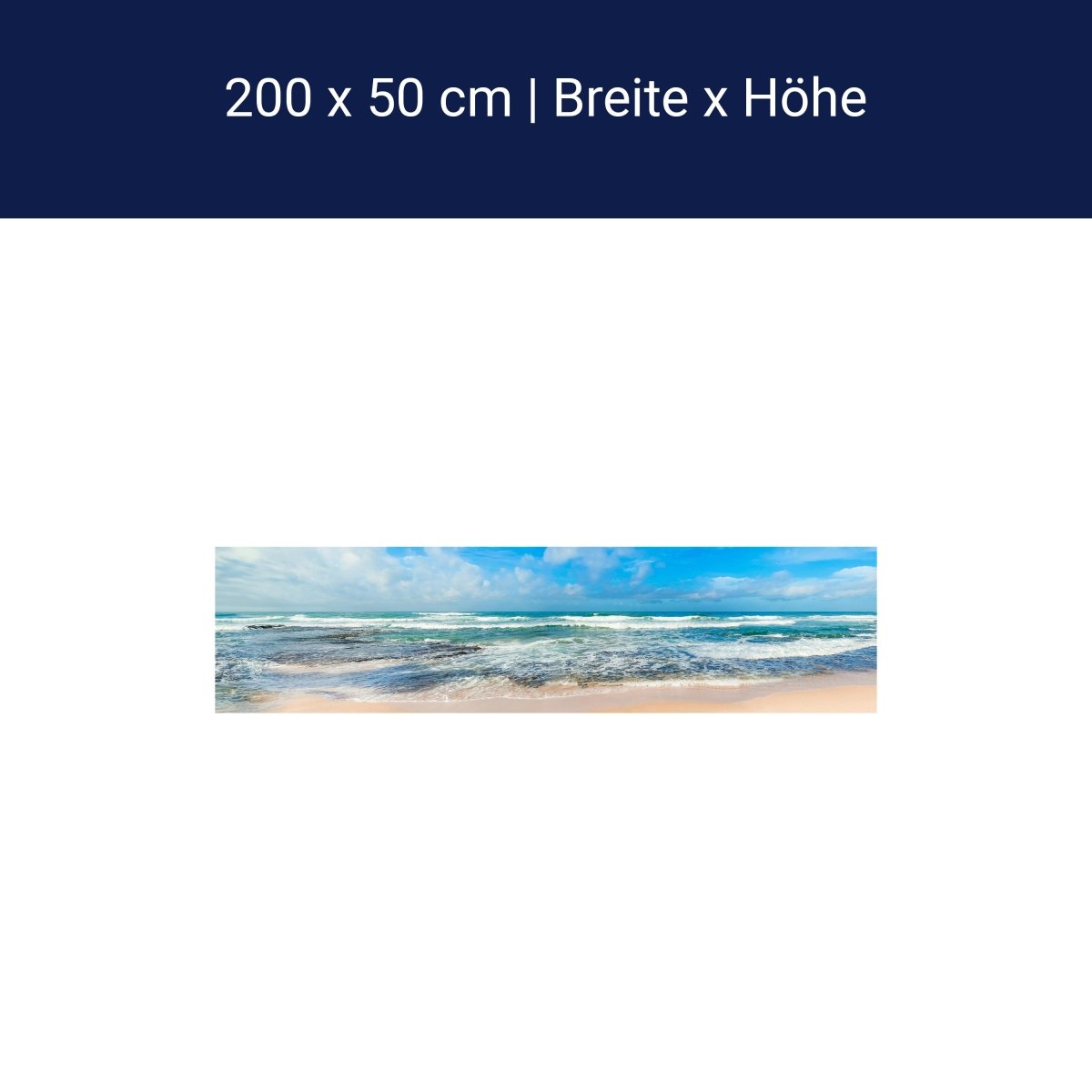 Panorama-Fototapete Indischer Ozean M0033