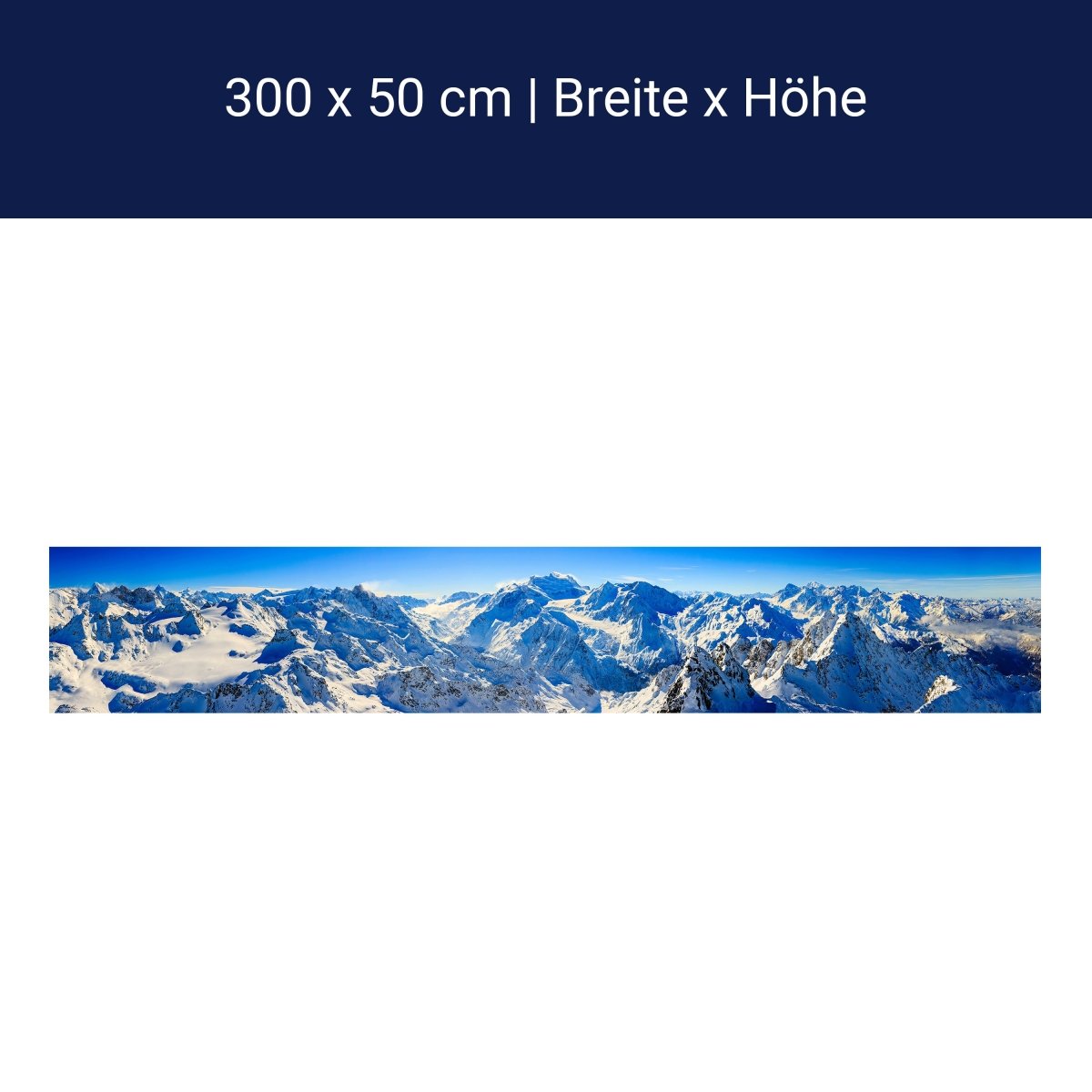 Panorama-Fototapete Schweizer Alpen M0035