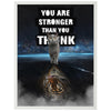 Poster you are stronger, Katze, Tiger M0037