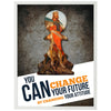 Poster change your future, König M0041