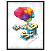 Poster Mindset is everything, 3D Effekt M0045