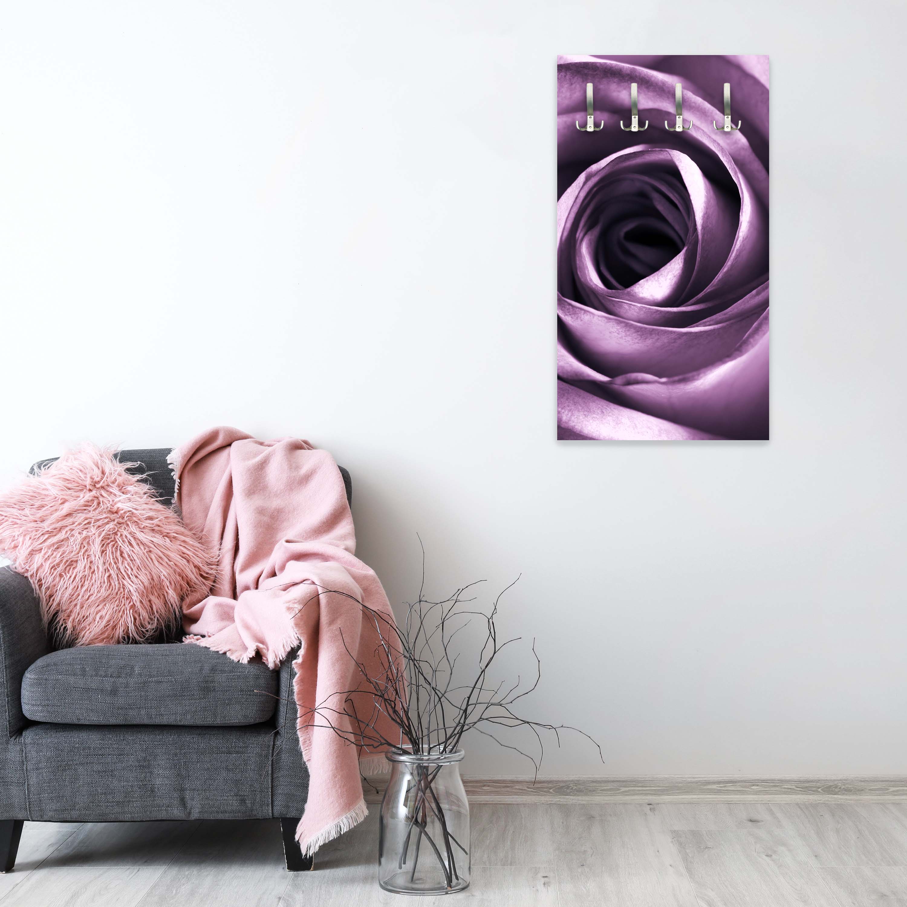 Garderobe violette Rose M0051 entdecken - Bild 2