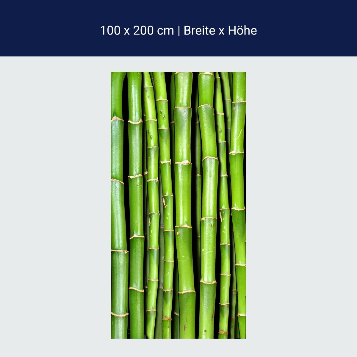 Bamboo shower screen M0054