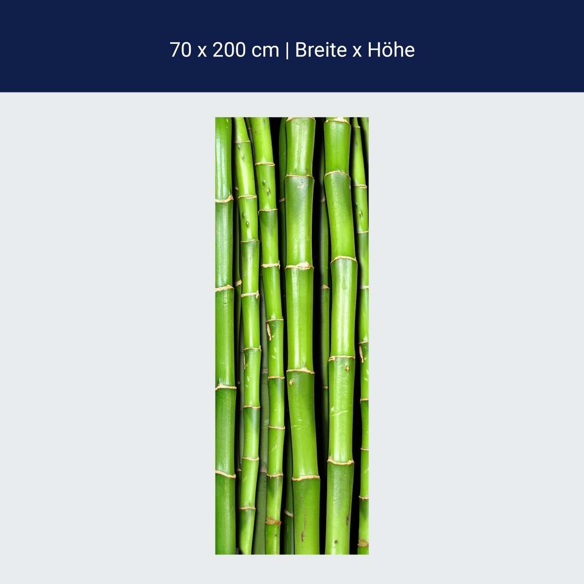 Bamboo shower screen M0054