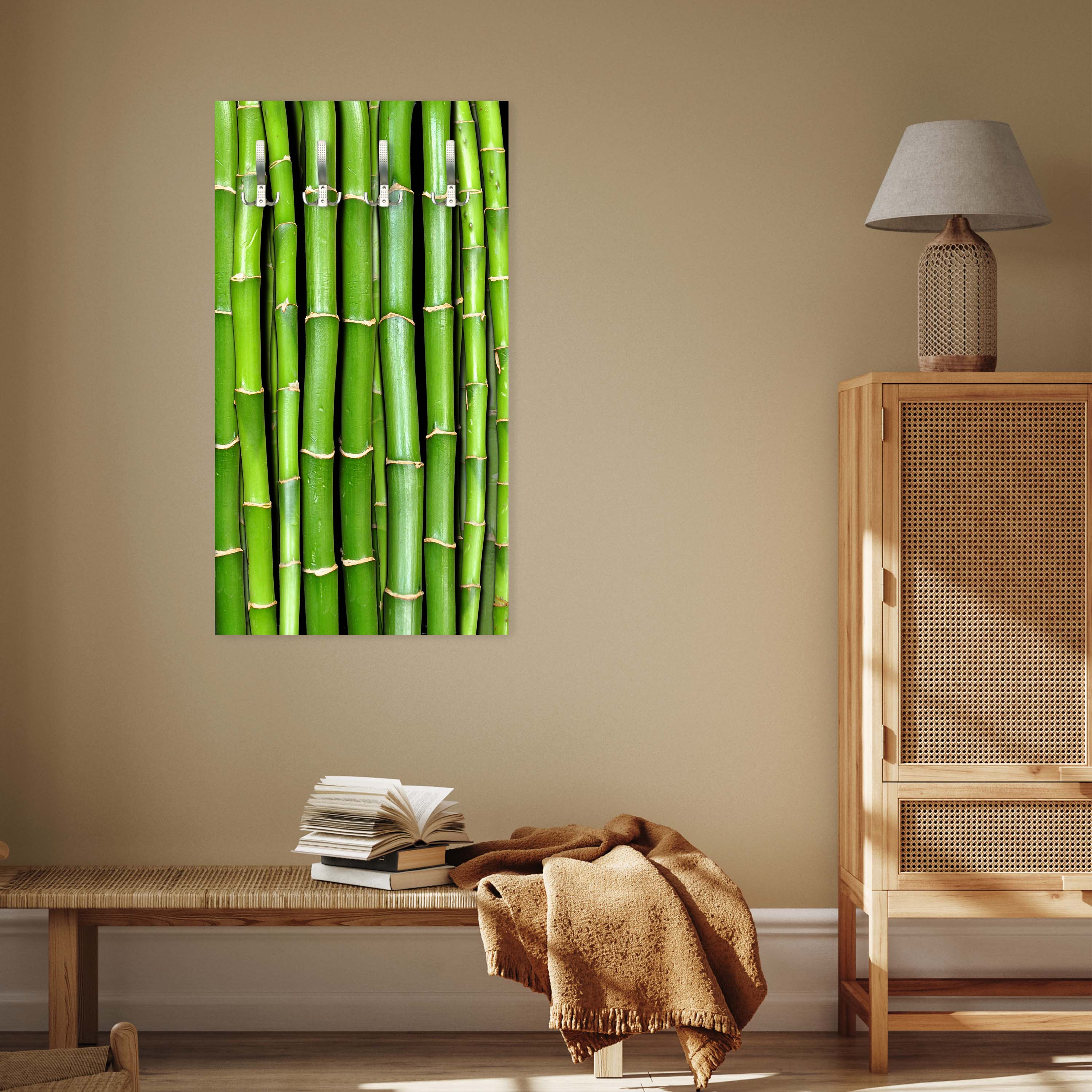 Garderobe Bambuswand M0054 entdecken - Bild 2