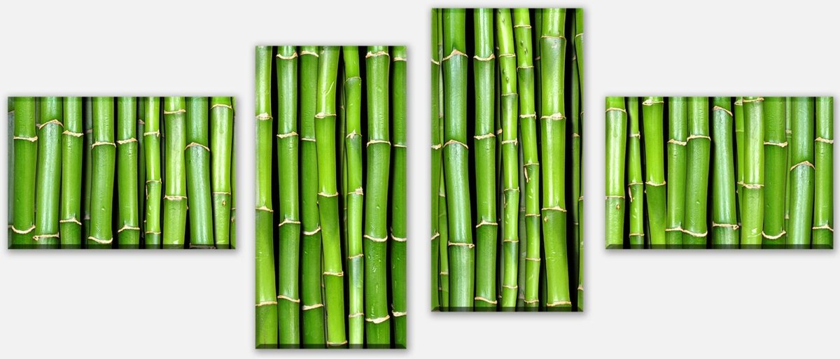 Canvas divider bamboo wall M0054