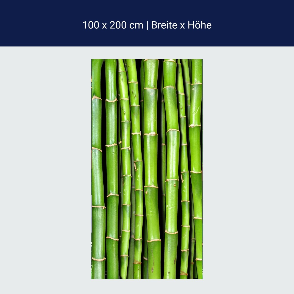 Türtapete Bambuswand M0054