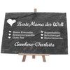 Schiefertafel mit Staffelei Beste Mama M0057