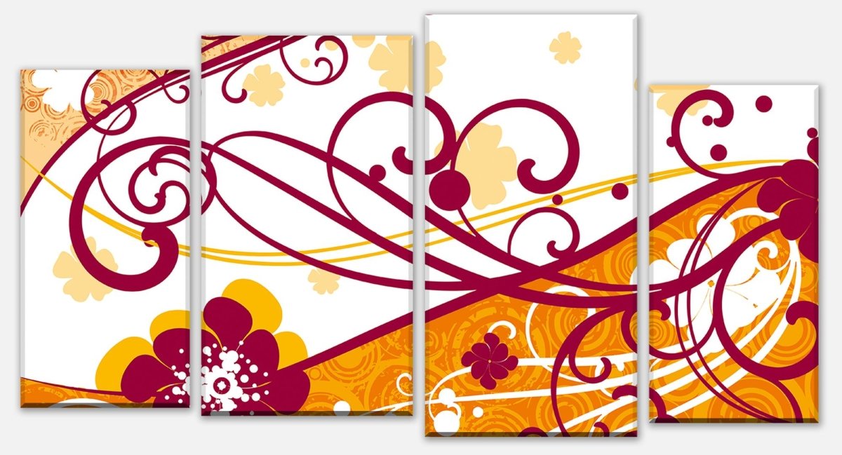 Canvas print Divider Friederike Blossoms M0080