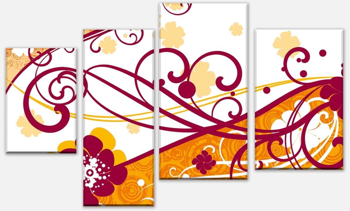 Canvas print Divider Friederike Blossoms M0080