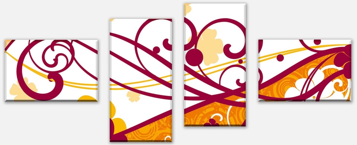 Canvas print Divider Friederike Blossoms M0080