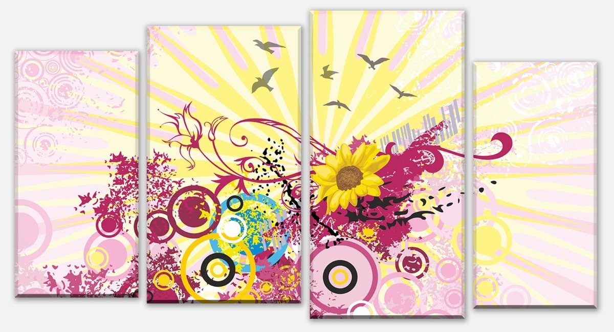 Canvas print Divider Nadine Blossoms M0083