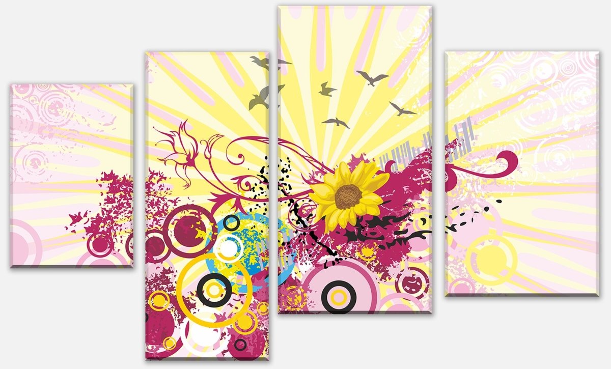 Canvas print Divider Nadine Blossoms M0083