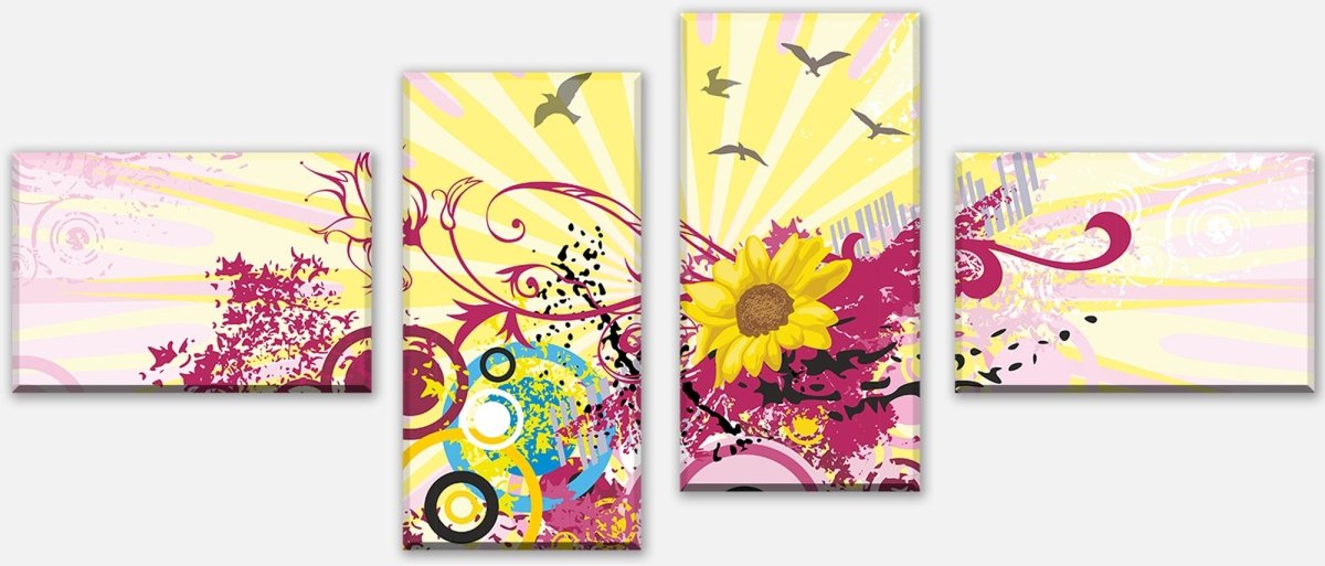 Canvas print Divider Nadine Blossoms M0083