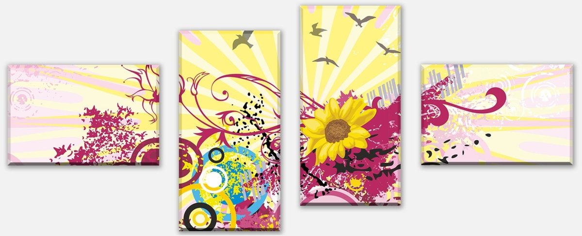 Canvas print Divider Nadine Blossoms M0083