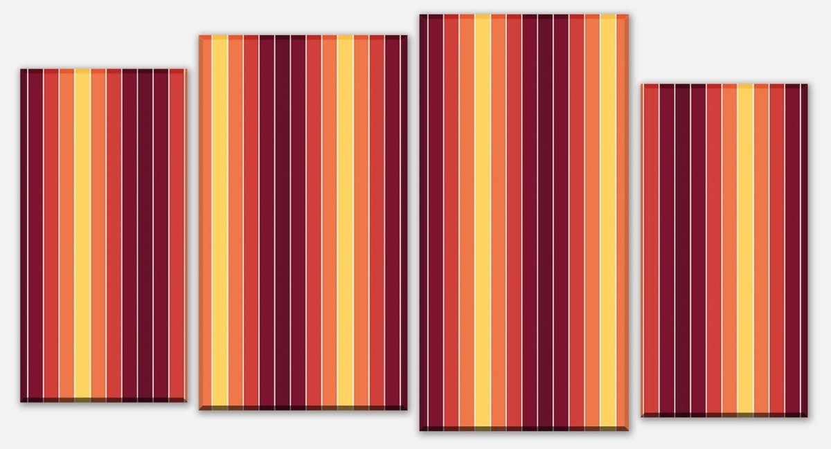 Canvas print Divider stripe pattern M0084