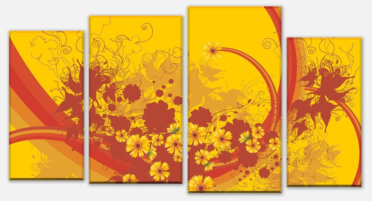 Canvas divider Sophie Blossoms M0086