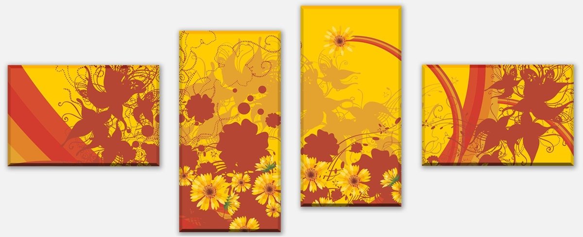 Canvas divider Sophie Blossoms M0086