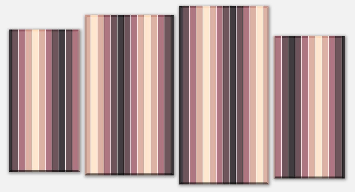 Canvas Print Divider Lipstick Pattern M0091