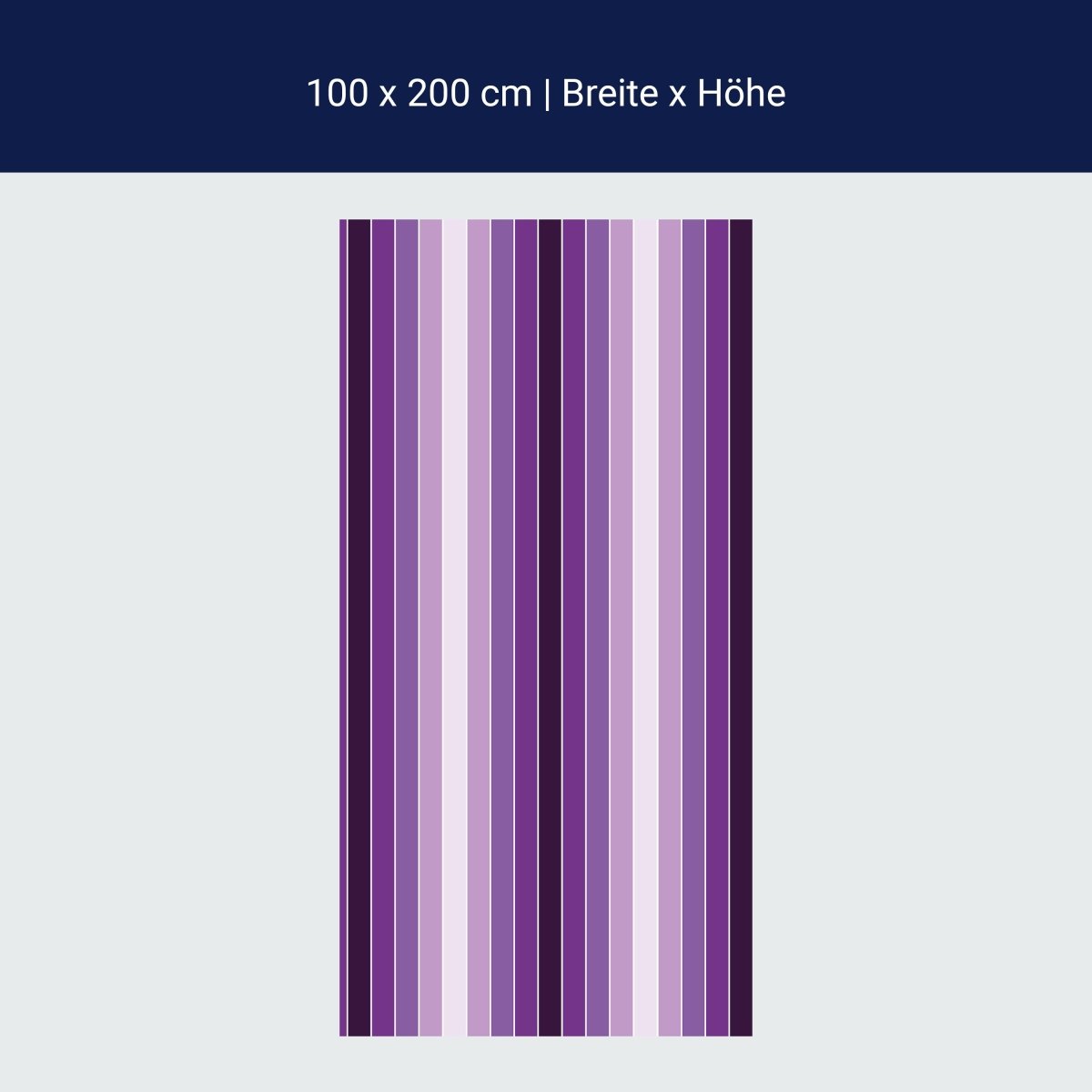 Duschwand Leuchtendes Violett Muster M0092