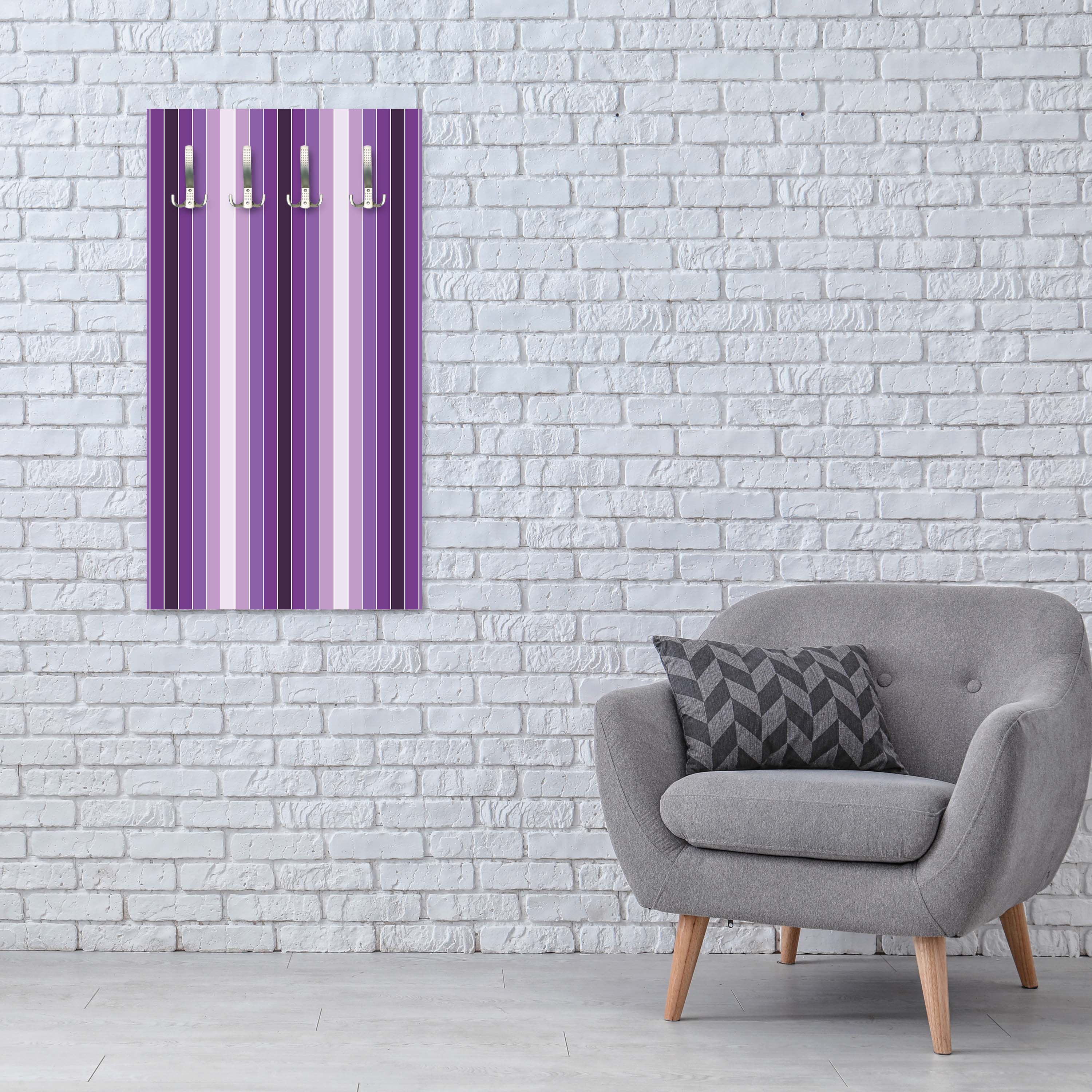 Garderobe Leuchtendes Violett Muster M0092 entdecken - Bild 3