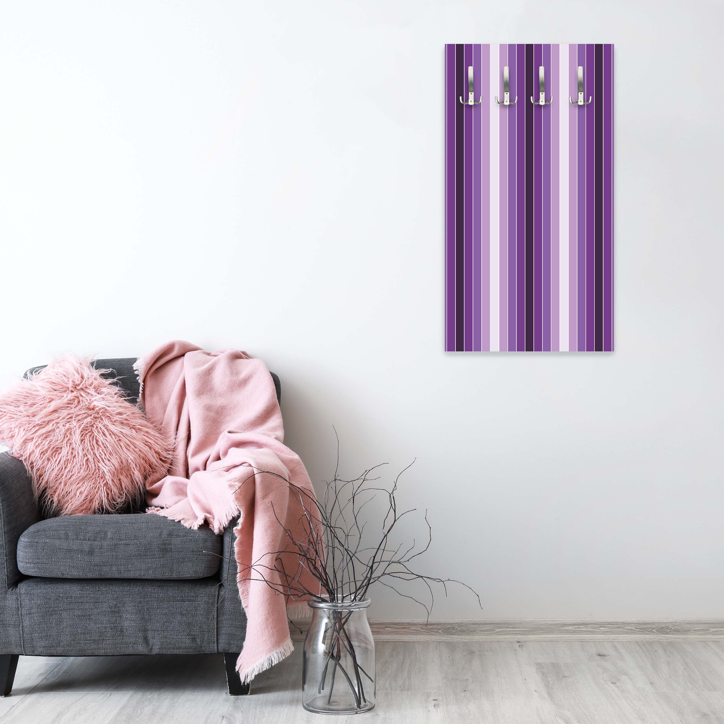 Garderobe Leuchtendes Violett Muster M0092 entdecken - Bild 5