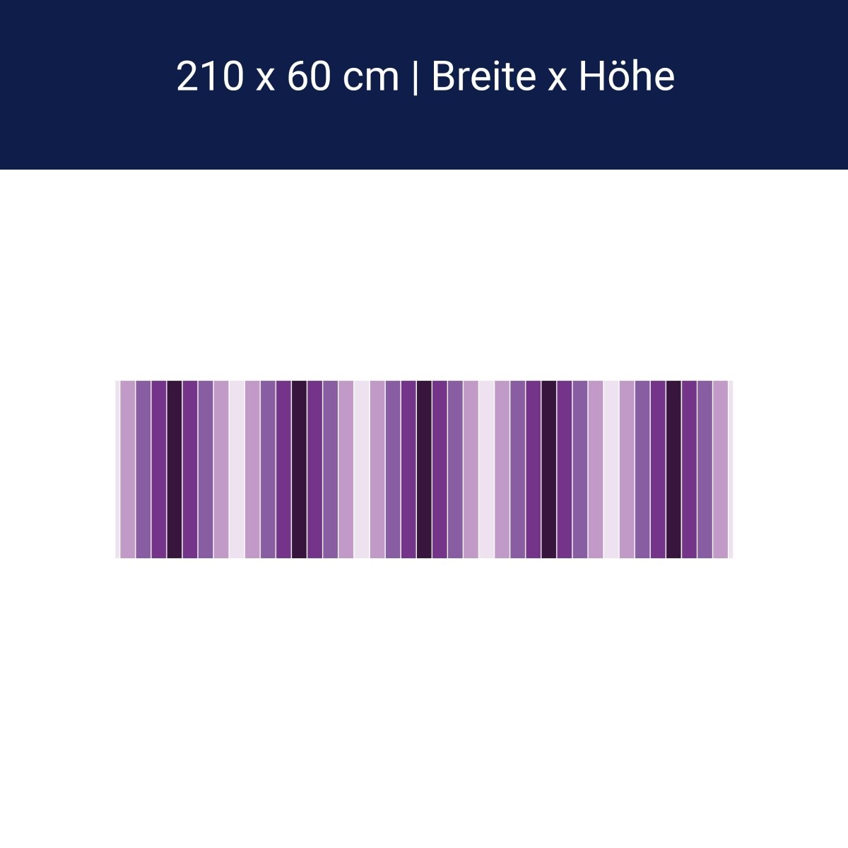 Küchenrückwand Leuchtendes Violett Muster M0092