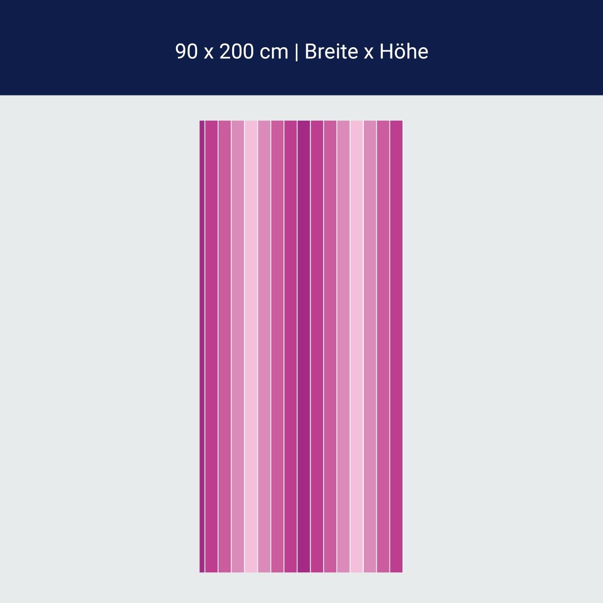 Shower Screen Pink Pattern M0096