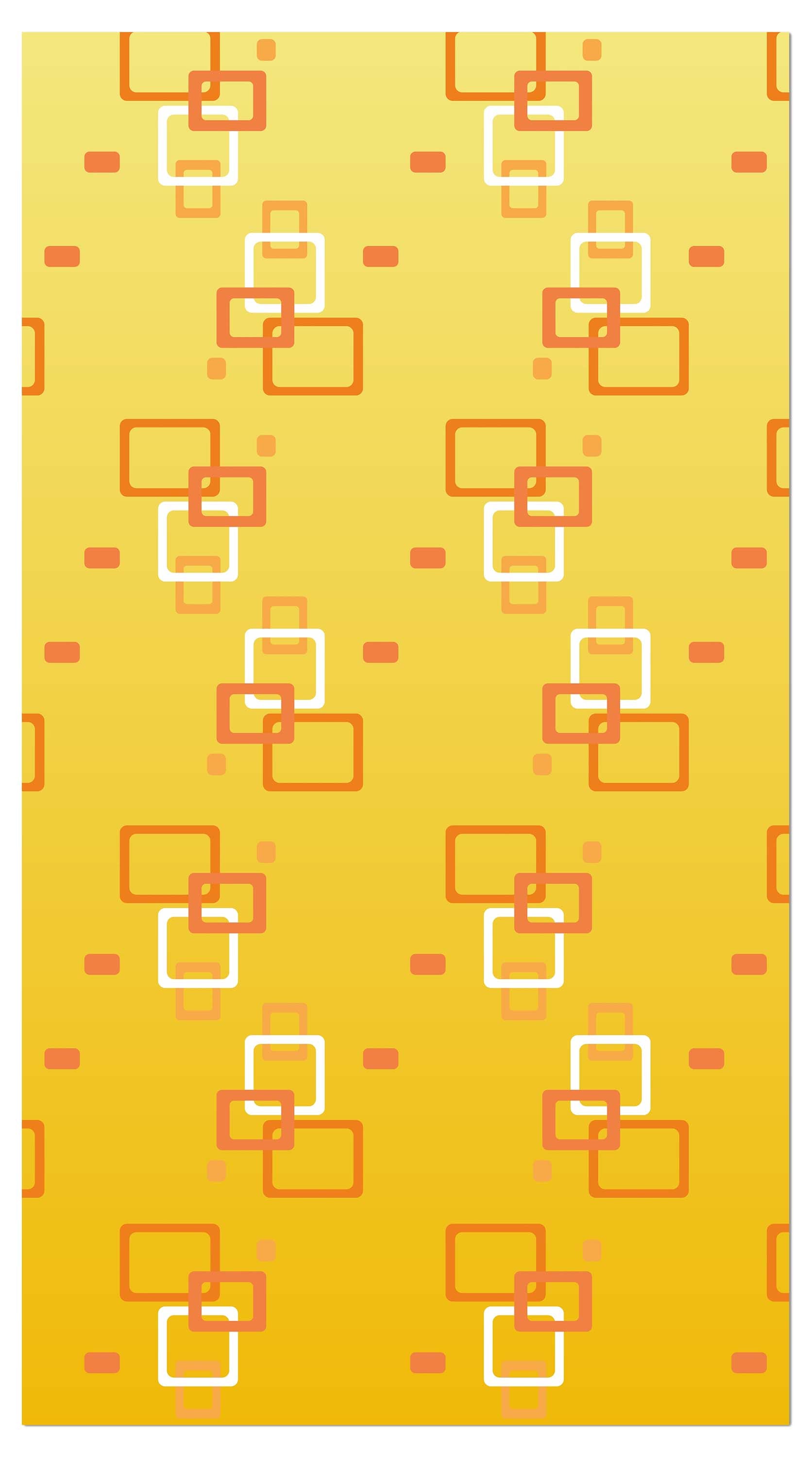 Garderobe Retrokästchen Gelb Muster M0106 entdecken - Bild 4