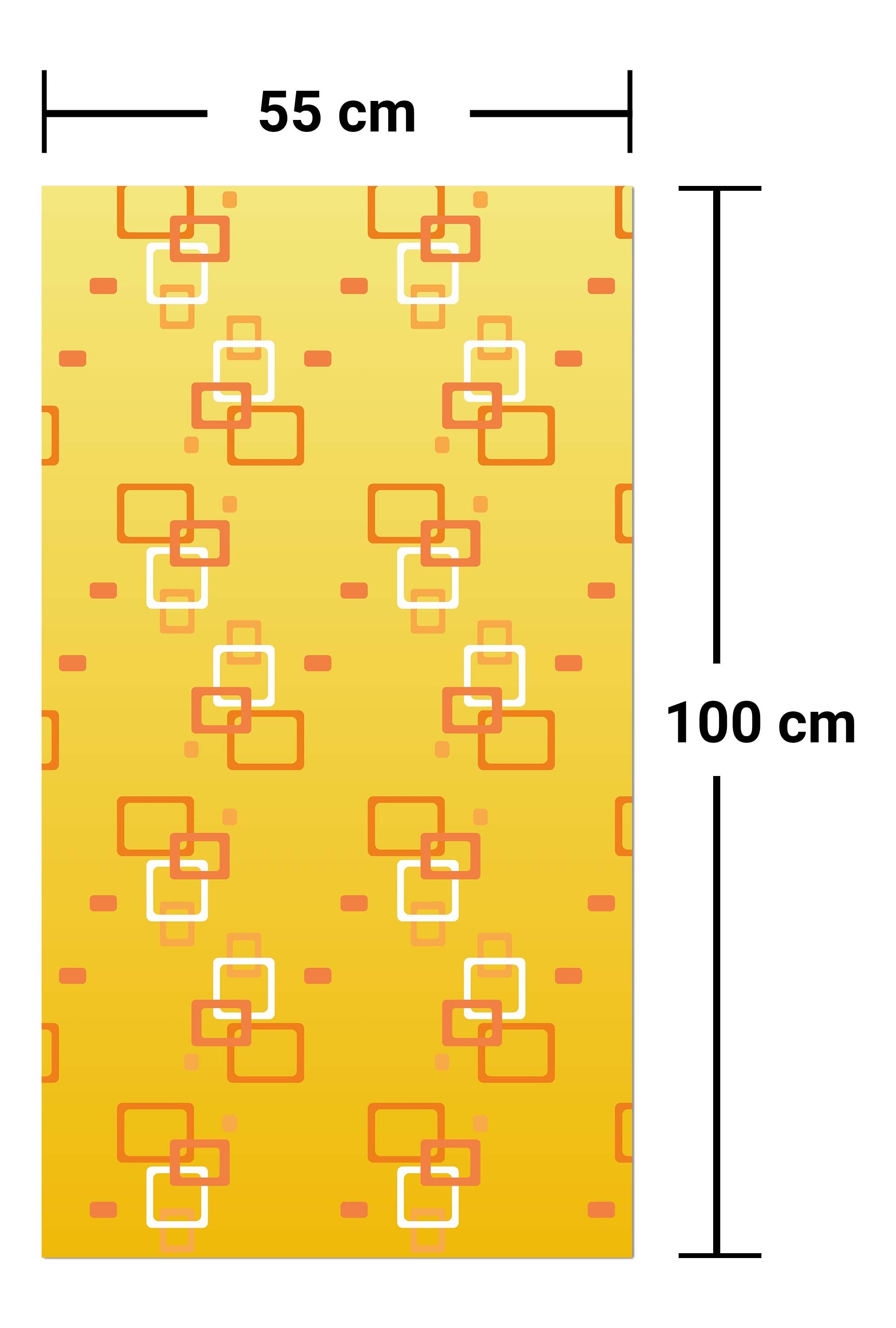 Garderobe Retrokästchen Gelb Muster M0106 entdecken - Bild 7