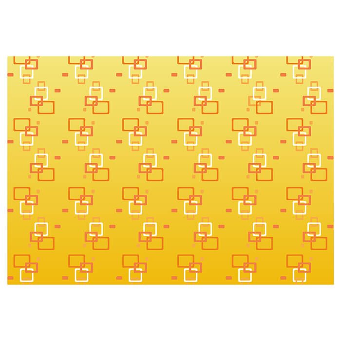 Fototapete Retrokästchen Gelb Muster M0106 - Bild 2
