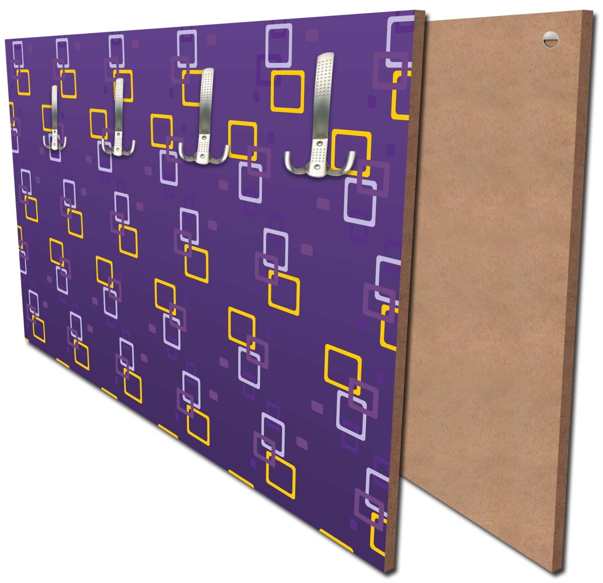 Armoire rétro box motif violet M0107