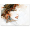 Wandbild Acrylglas Makeup, Aquarell Gemälde, Frau, Art, Bild, Farbe M0108