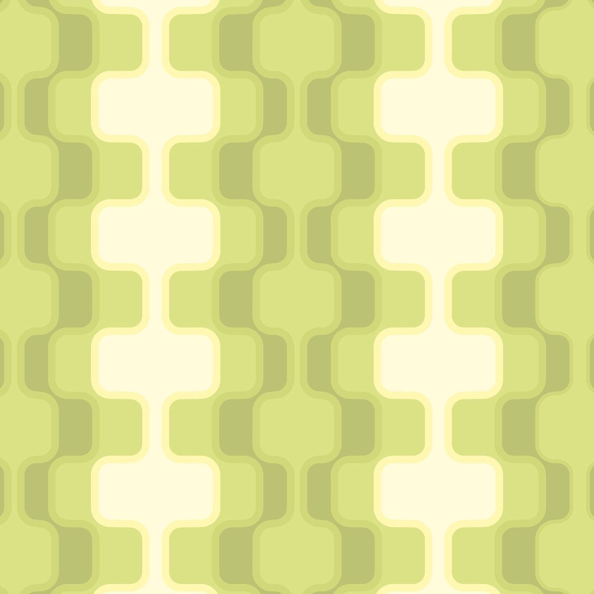 Beistelltisch Retromuster Grün Muster M0108 entdecken - Bild 2