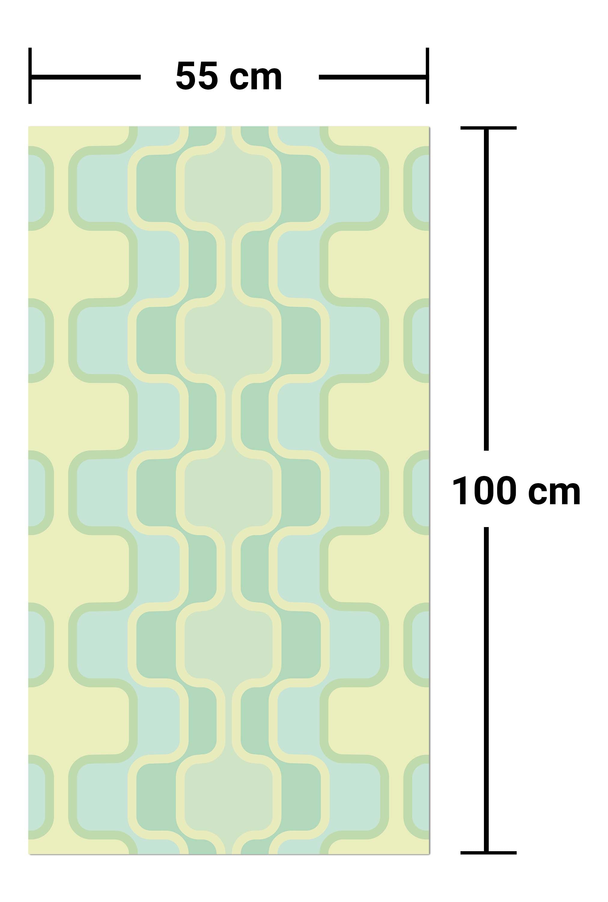 Garderobe Retromuster Pastellgrün Muster M0109 entdecken - Bild 7