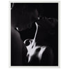 Poster couple black and white light pair M0115